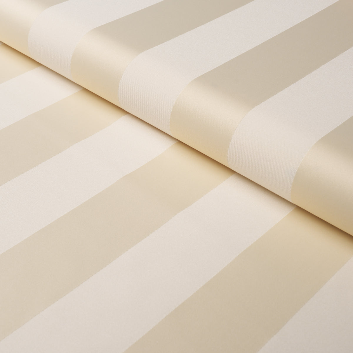 Roosevelt Awning Stripe - Ivory - Schumacher 85742 Fabric - Schumacher Fabric