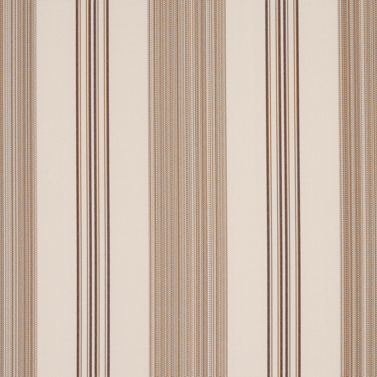 Jefferson Tented Stripe - Brown - Schumacher 85755 Fabric - Schumacher Fabric