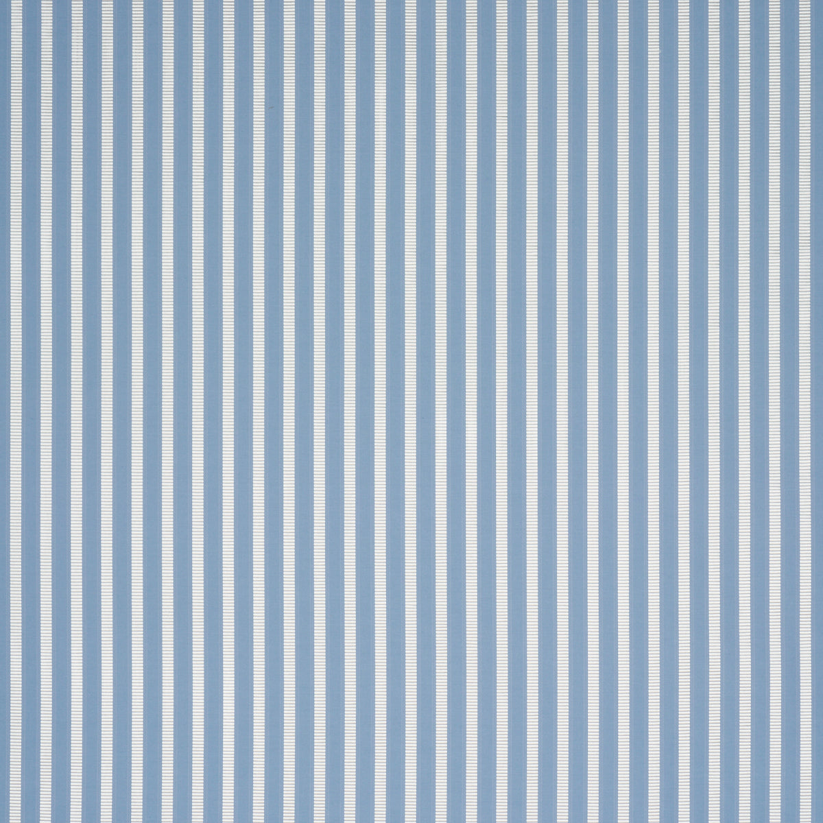 Lincoln Small Stripe - Blue - Schumacher 85760 Fabric - Schumacher Fabric