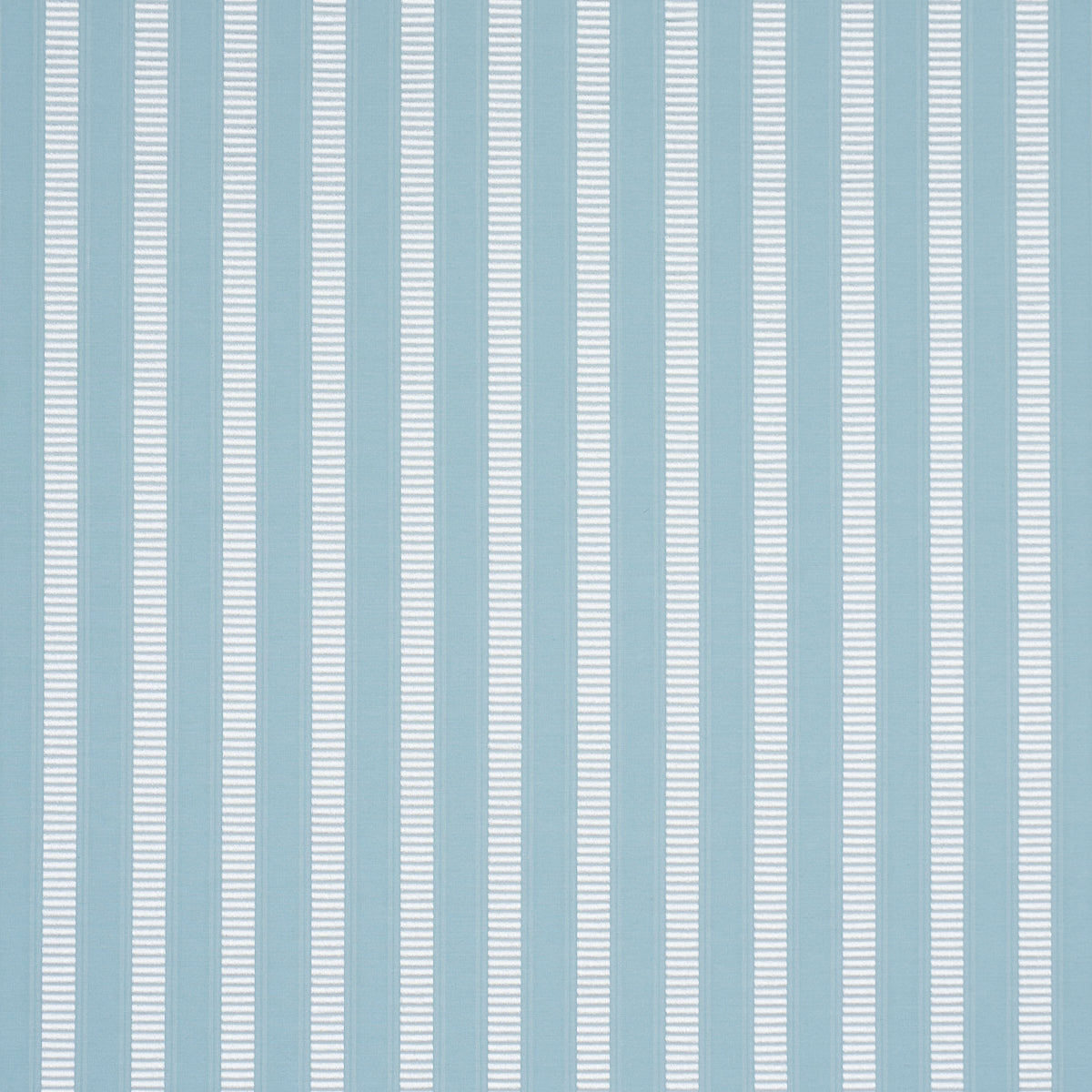 Lincoln Small Stripe - Robin'S Egg - Schumacher 85763 Fabric - Schumacher Fabric