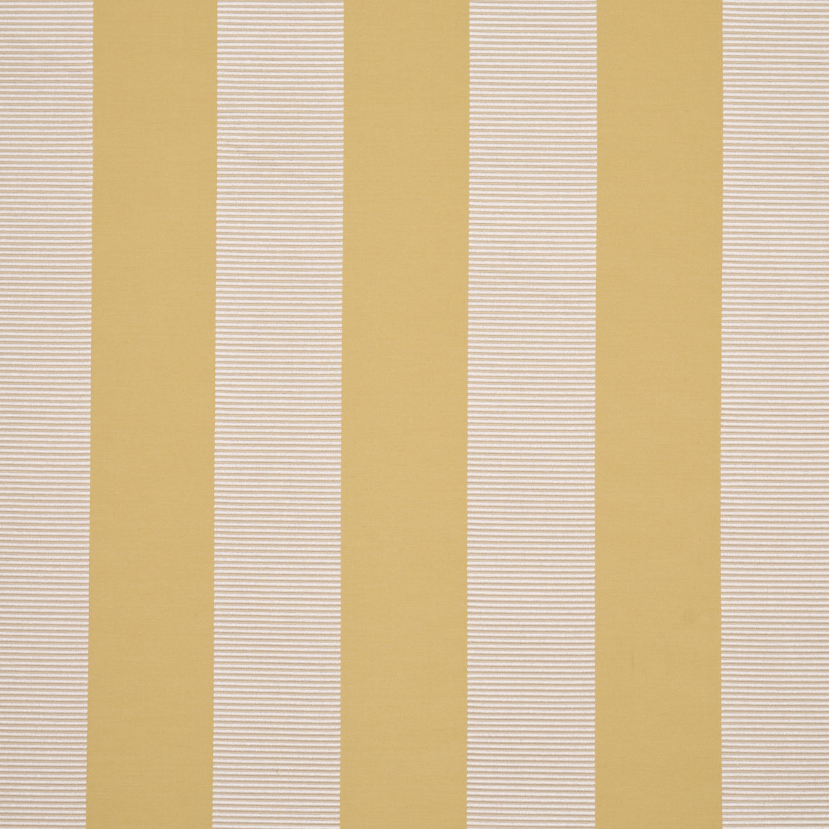 Madison Wide Stripe - Yellow - Schumacher 85775 Fabric - Schumacher Fabric