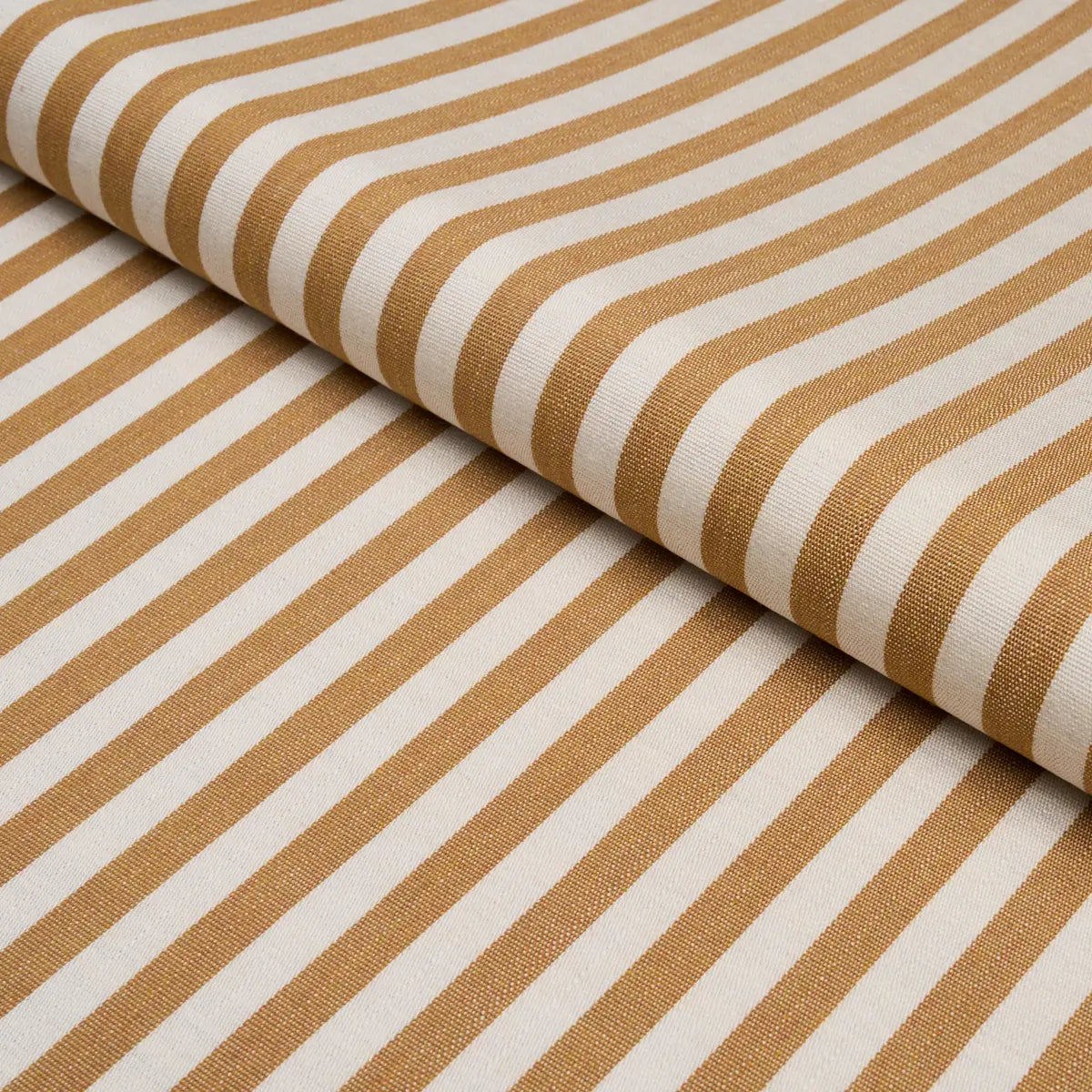Hanson Indoor/Outdoor Stripe Narrow - Brown - Schumacher 85811 Fabric - Schumacher Fabric