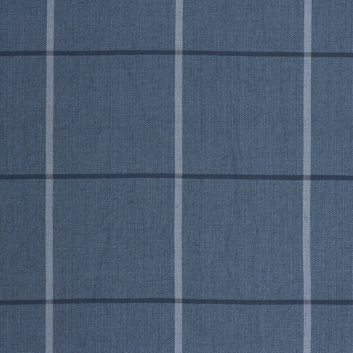 Taos Grid - Blue - Schumacher 85911 Fabric - Schumacher Fabric