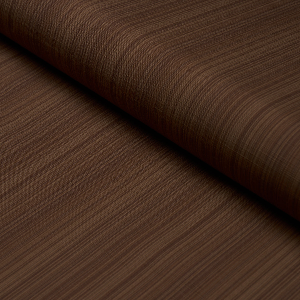 Gracie Solid Strié - Brown - Schumacher 85933 Fabric - Schumacher Fabric