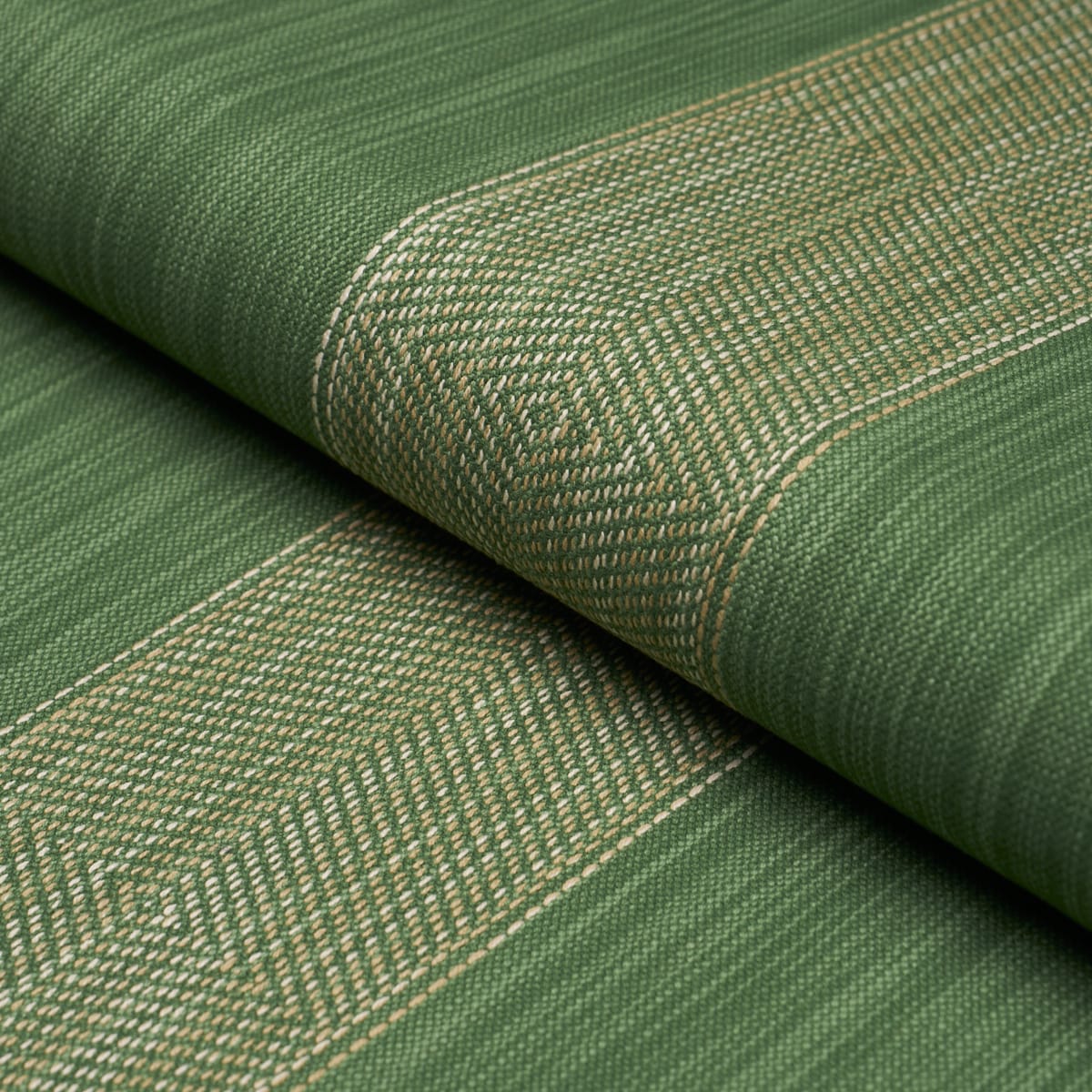 UNIVERSAL-STRIPE-EMERALD-SCHUMACHER-86231 - Schumacher Fabric