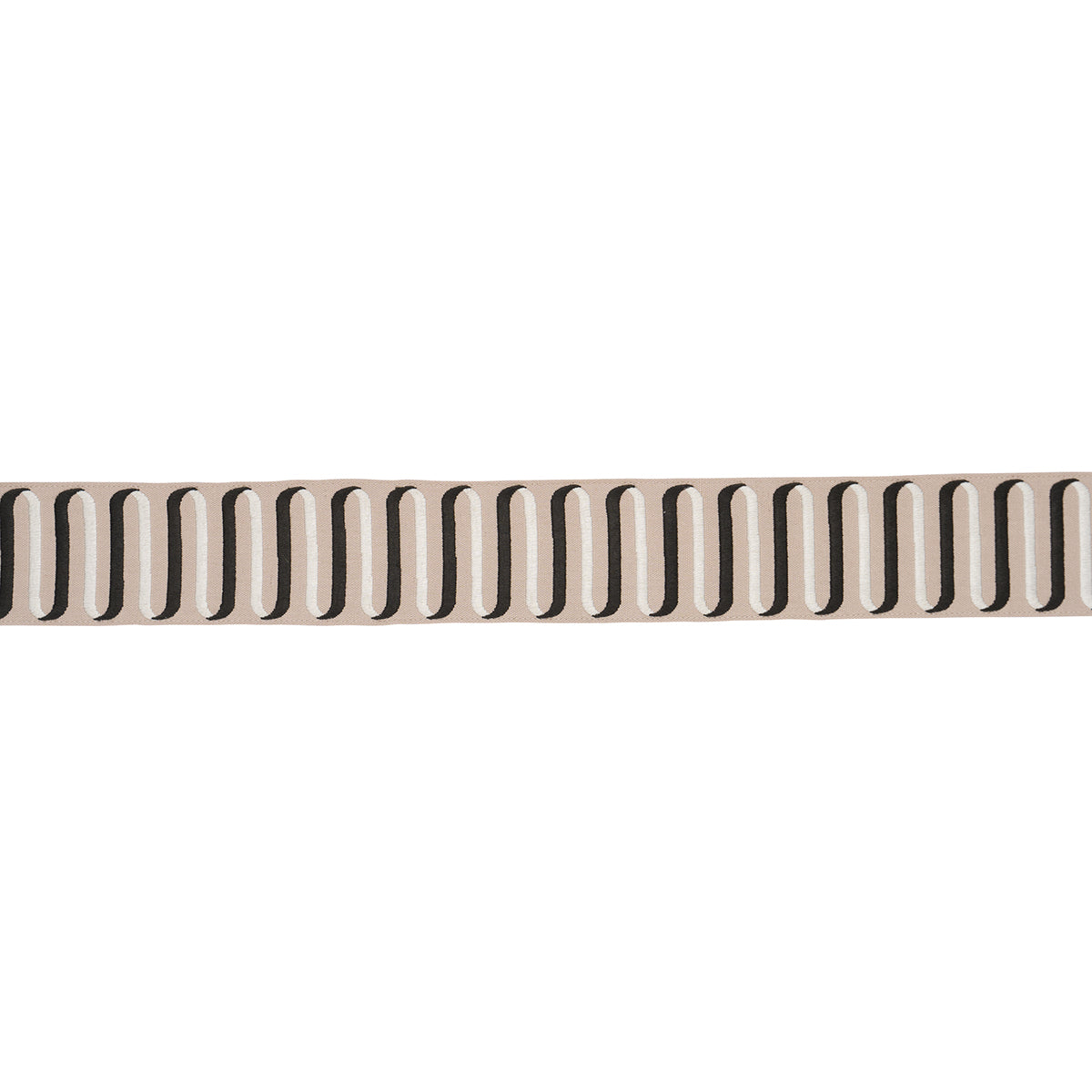 Ribbon Tape - Cream - Schumacher 86341 Trim - Schumacher Trim