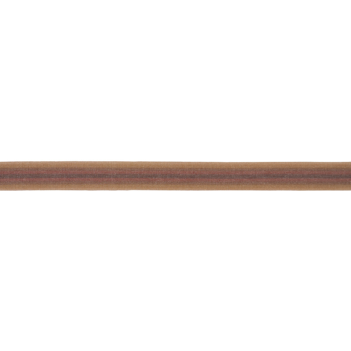 Sunset Tape Narrow - Brown - Schumacher 86354 Trim - Schumacher Trim
