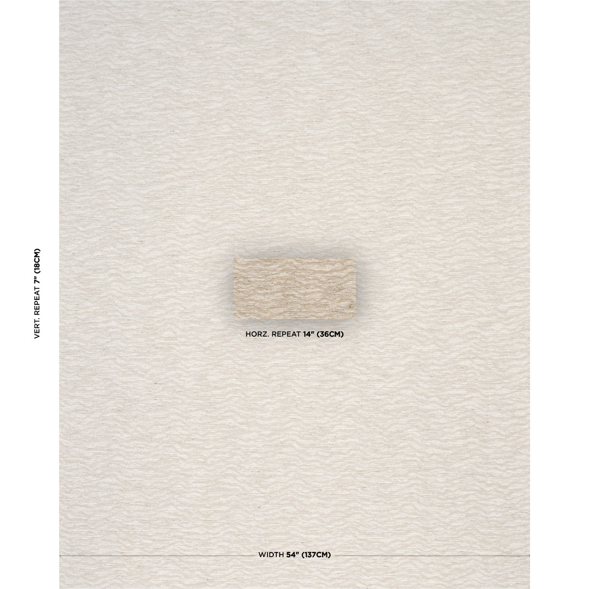 Cammie Performance - Cream - Schumacher 86390 Fabric - Schumacher Fabric