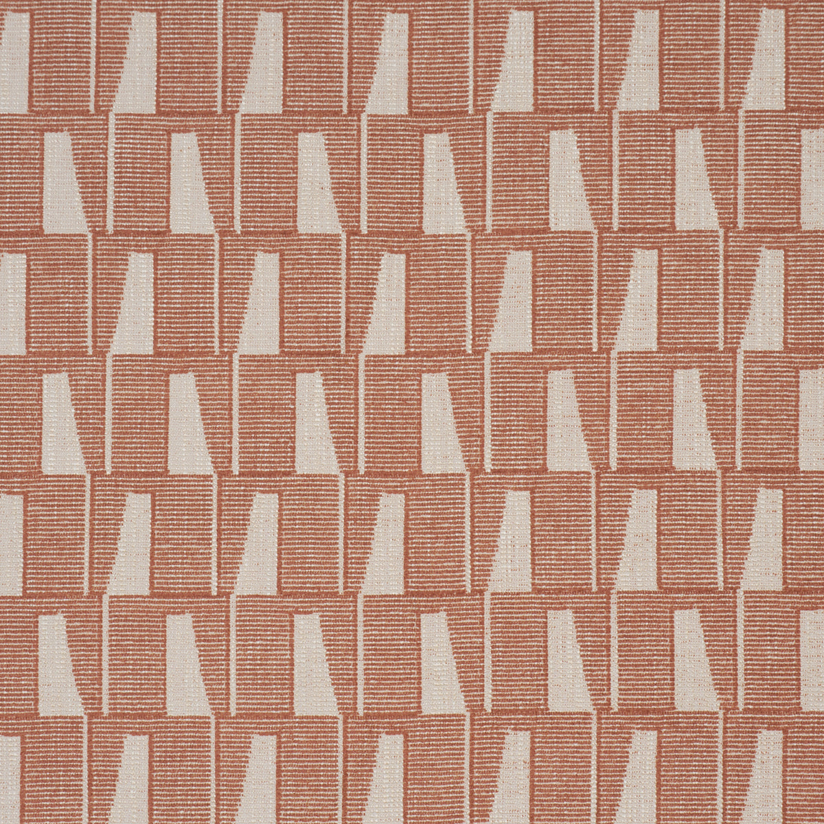Gaetan Performance - Terracotta - Schumacher 86422 Fabric - Schumacher Fabric