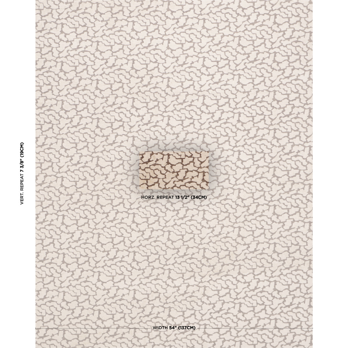 Anibal Performance - Stone - Schumacher 86431 Fabric - Schumacher Fabric