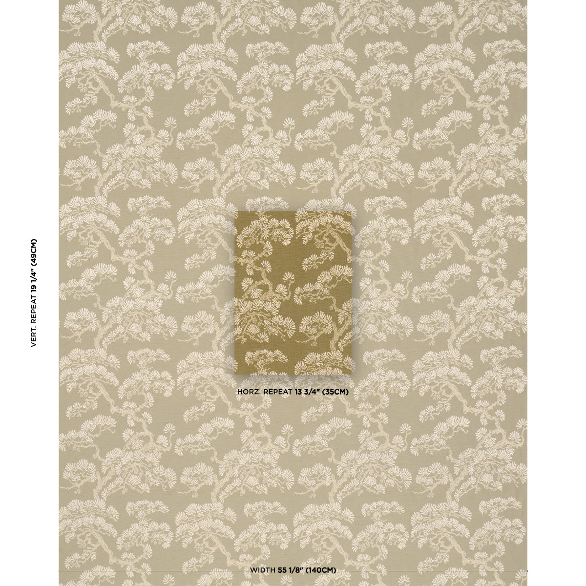 HINATA-OLIVE-SCHUMACHER-86531 - Schumacher Fabric