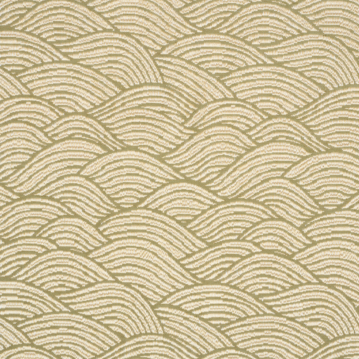 SYMPHONY-SCALLOP-OLIVE-SCHUMACHER-86541 - Schumacher Fabric