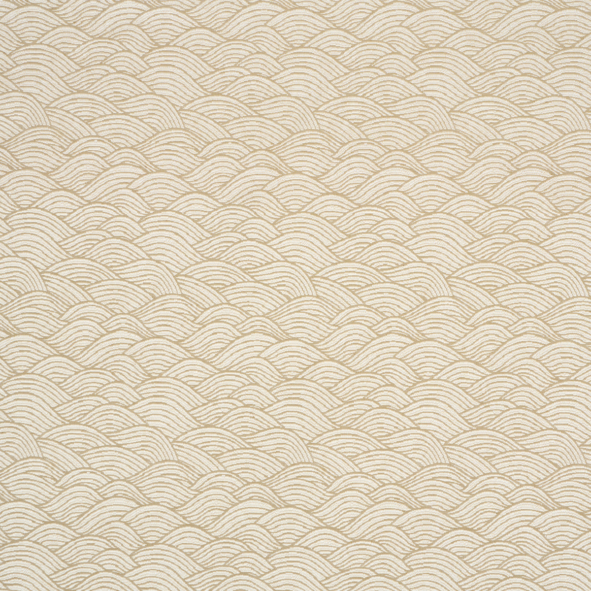 Symphony Scallop - Neutral - Schumacher 86542 Fabric - Schumacher Fabric