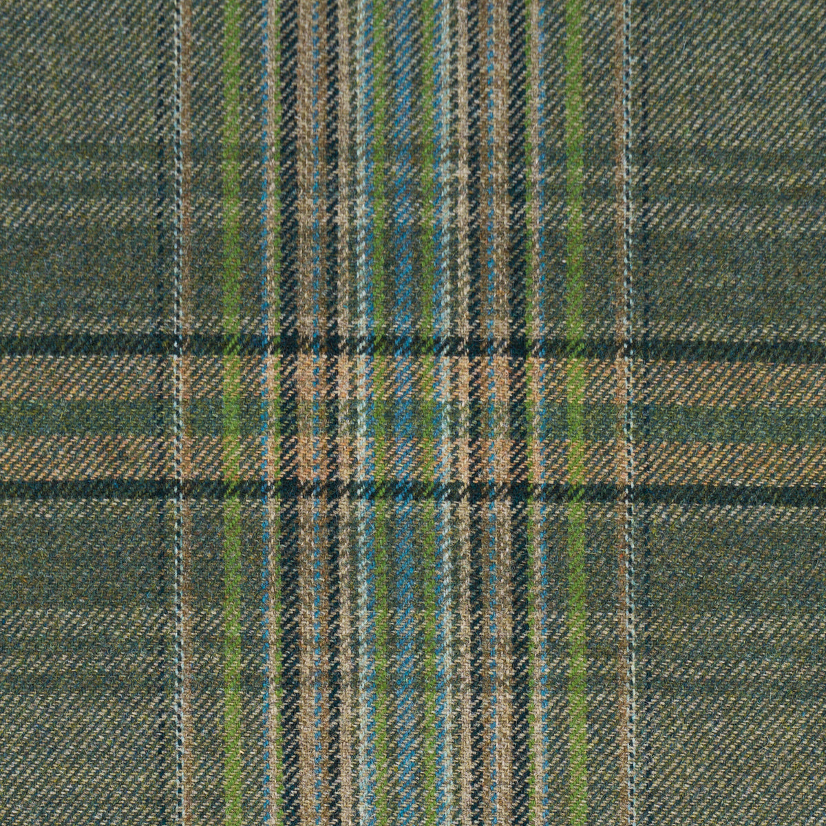 Campbell Plaid - Forest - Schumacher Fabric - Schumacher Fabric