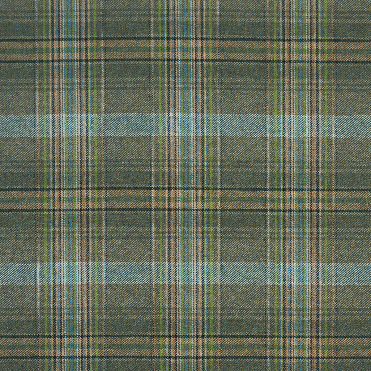 Campbell Plaid - Forest - Schumacher Fabric