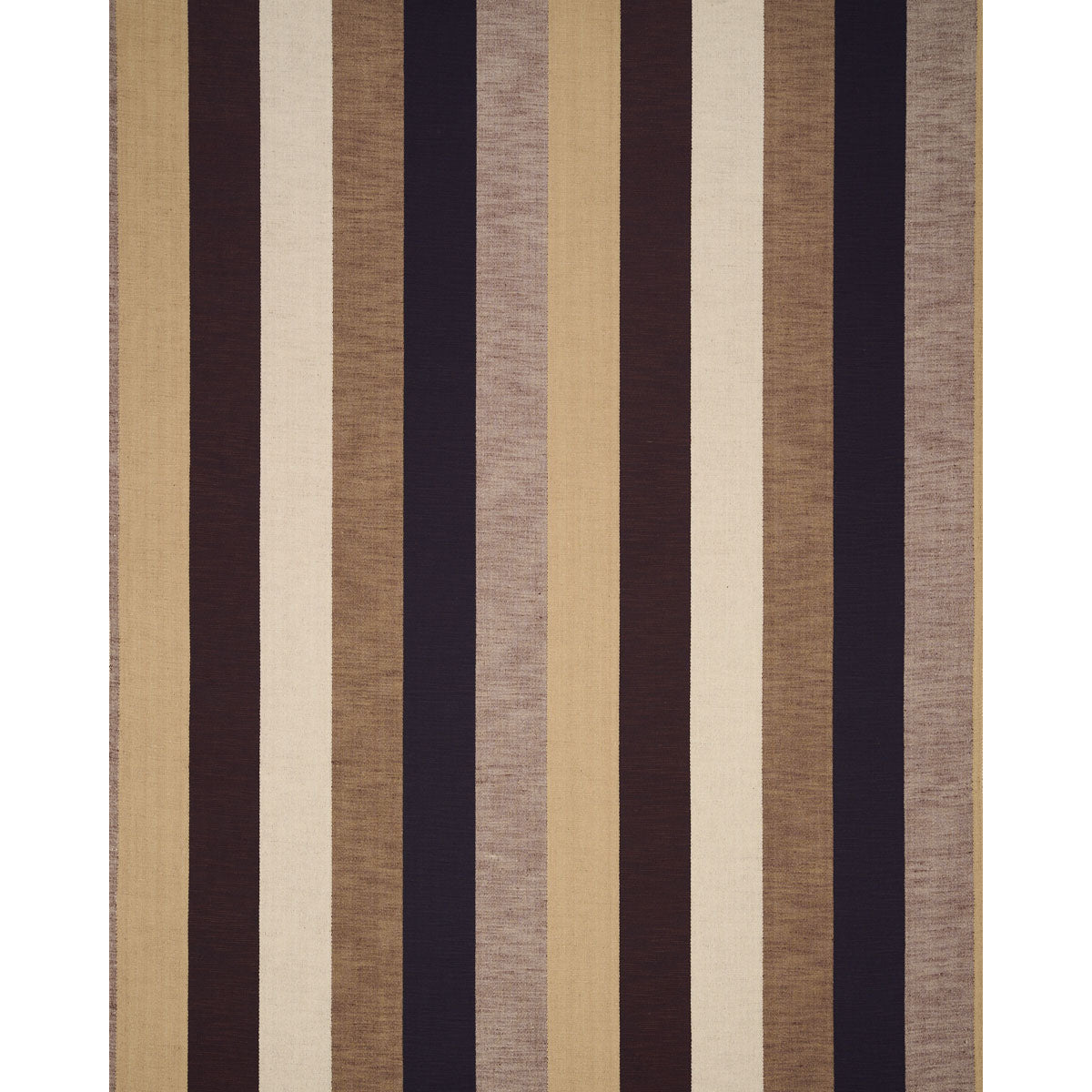 Appino Stripe - Brown - Schumacher 86650 Fabric - Schumacher Fabric