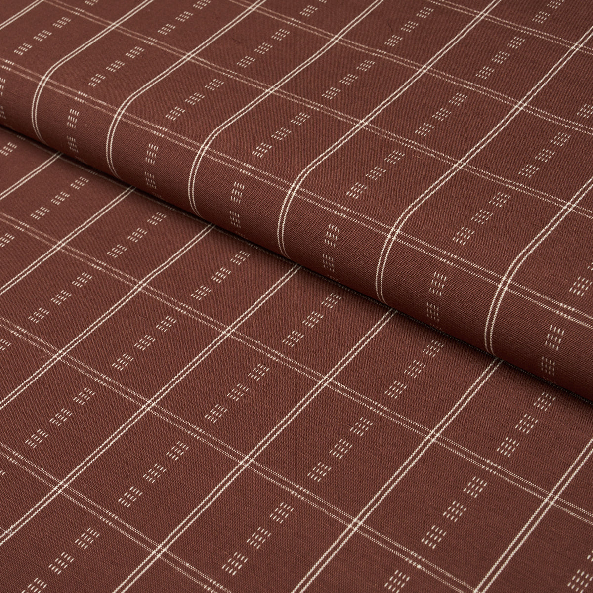 Ayan - Terracotta - Schumacher 86720 Fabric - Schumacher Fabric