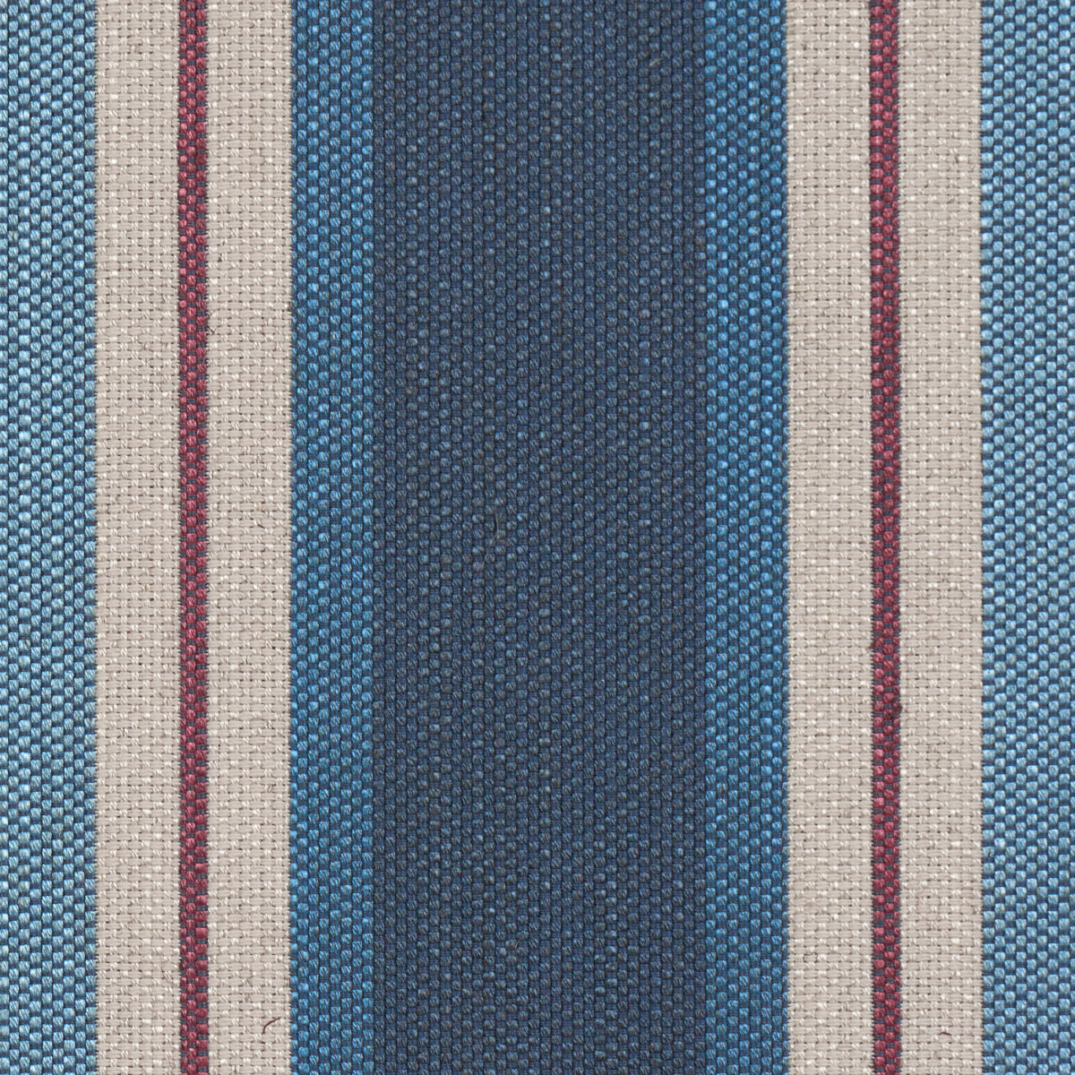 Double Face Stripes - Denim Rosé - Schumacher 86882 Fabric - Schumacher Fabric