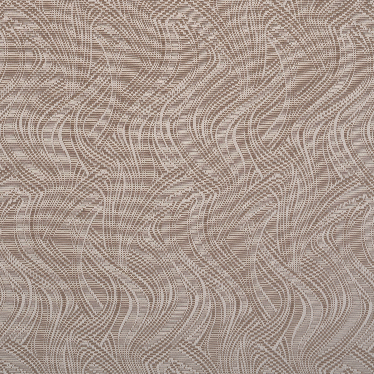 Quilted Waves Indoor/Outdoor - Metallic Brown - Schumacher 86890 Fabric - Schumacher Fabric