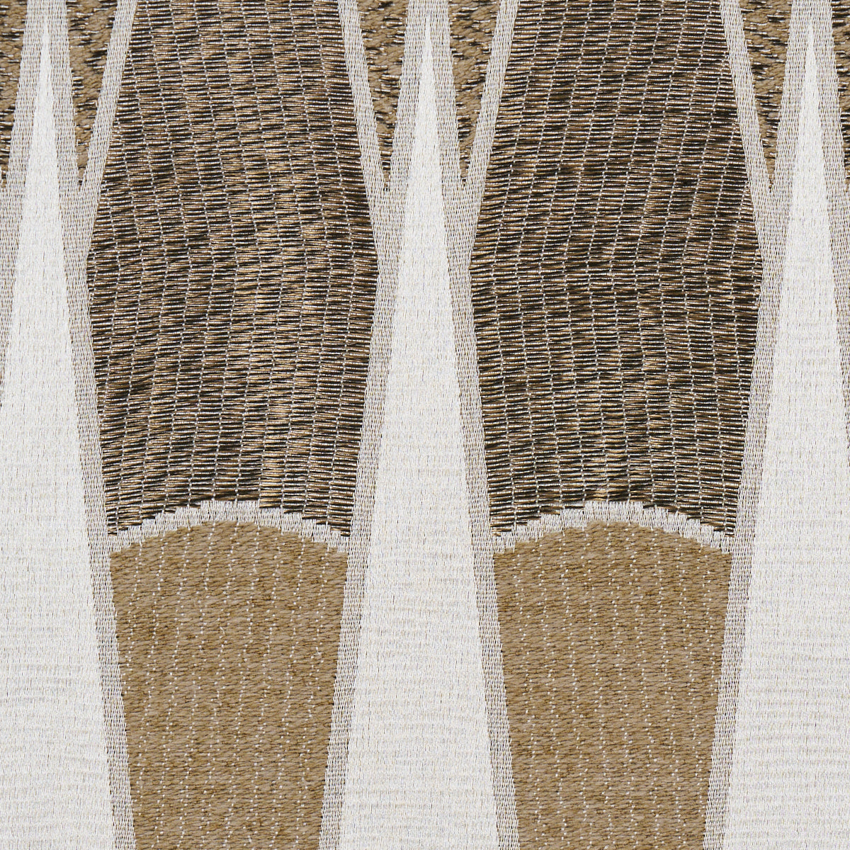 Nightfall Skyline - Metallic Brown - Schumacher 86941 Fabric - Schumacher Fabric