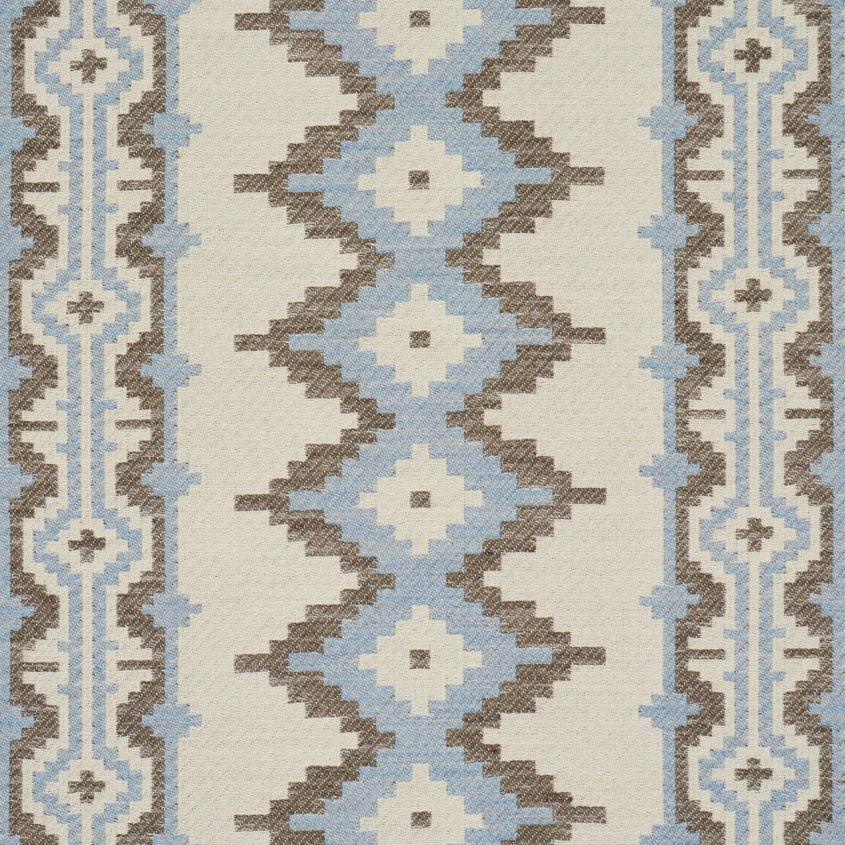 Pathway - Sky - Schumacher 87002 Fabric - Schumacher Fabric