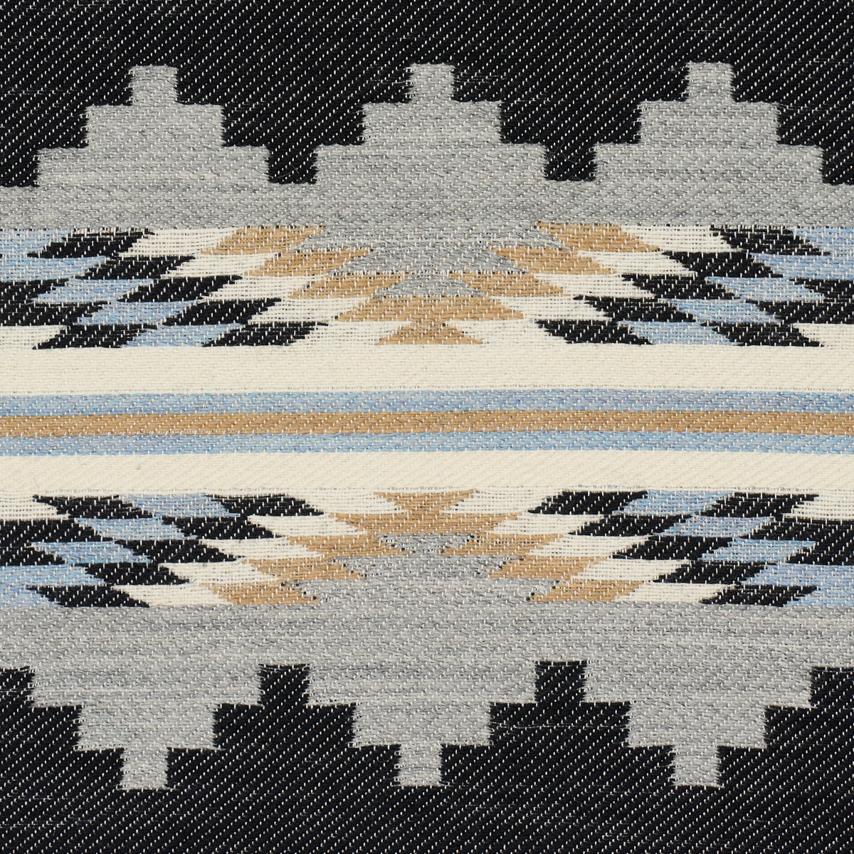 Monsoon - Navy - Schumacher 87020 Fabric - Schumacher Fabric
