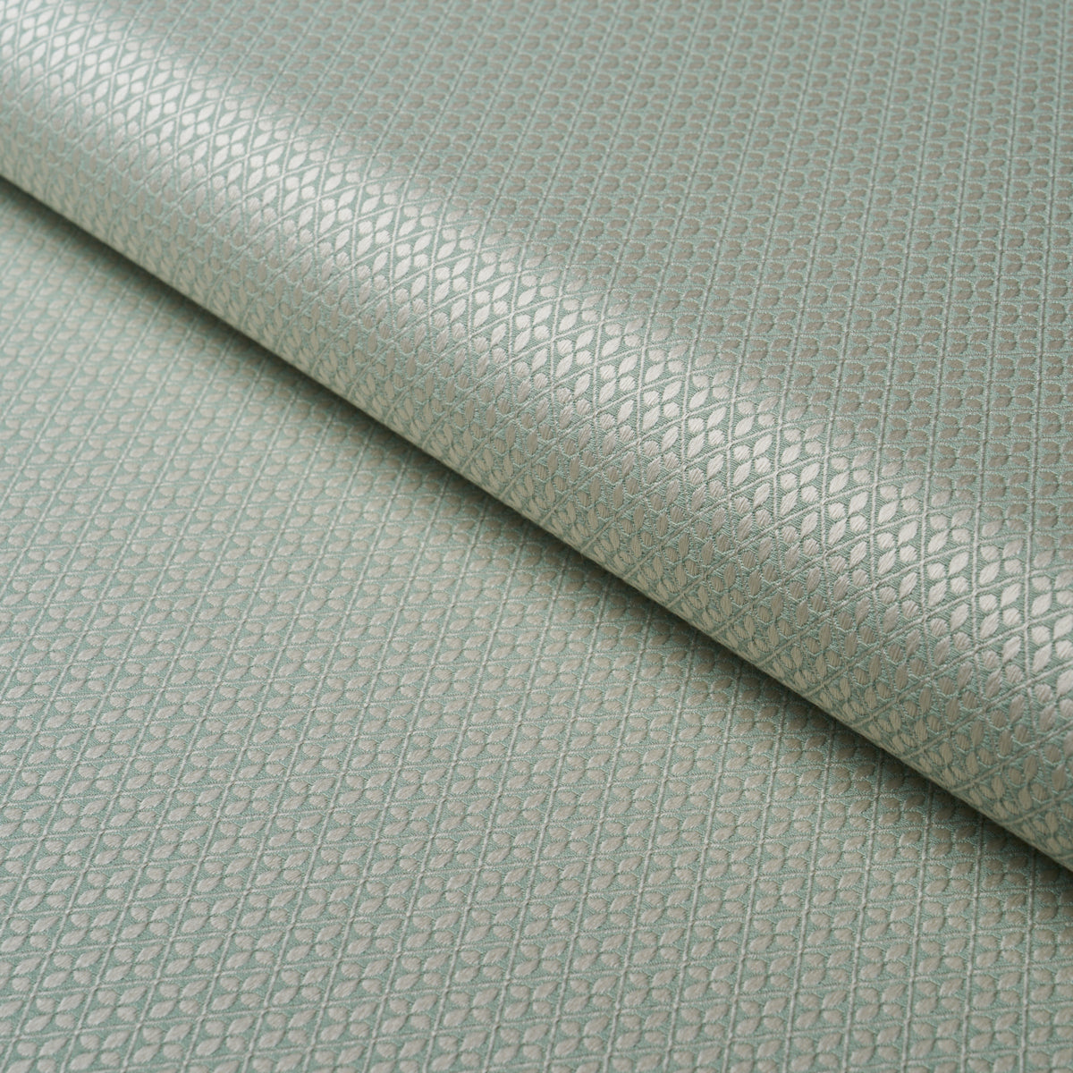 Adams Damask - Green - Schumacher 87084 Fabric - Schumacher Fabric