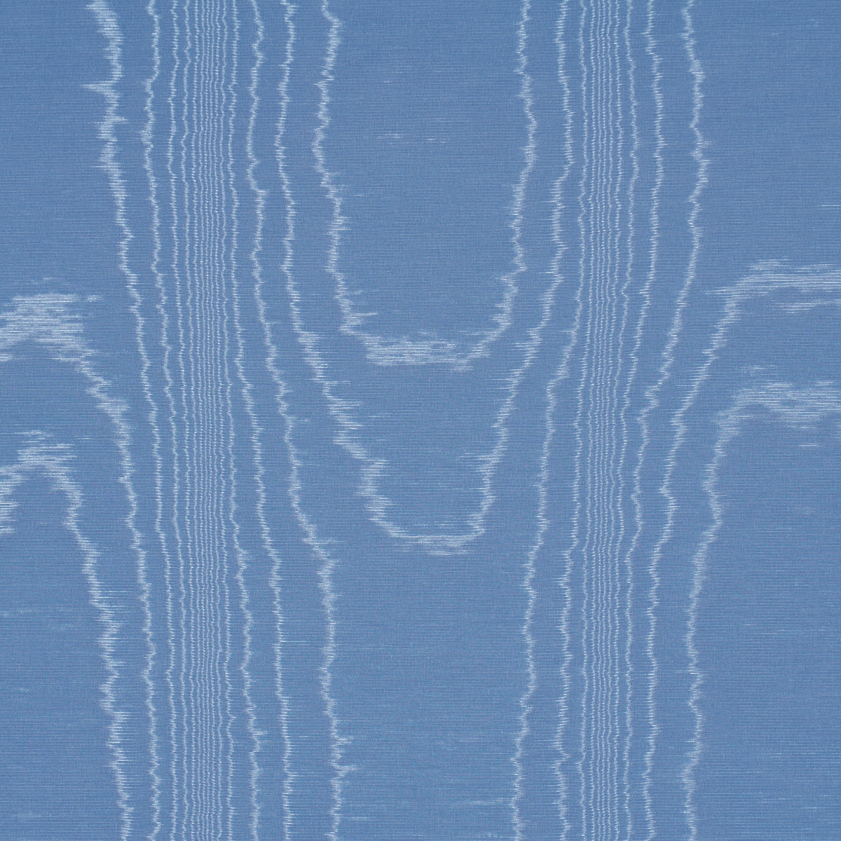 Washington Moiré - Cobalt - Schumacher 87102 Fabric - Schumacher Fabric