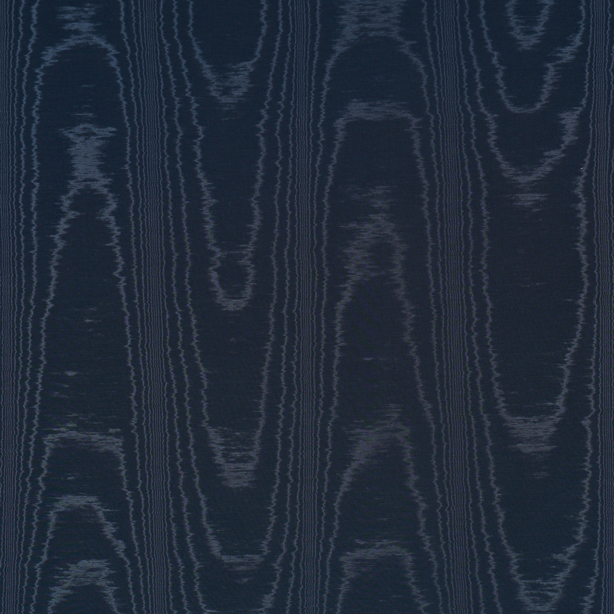 Washington Moiré - Navy - Schumacher 87105 Fabric - Schumacher Fabric