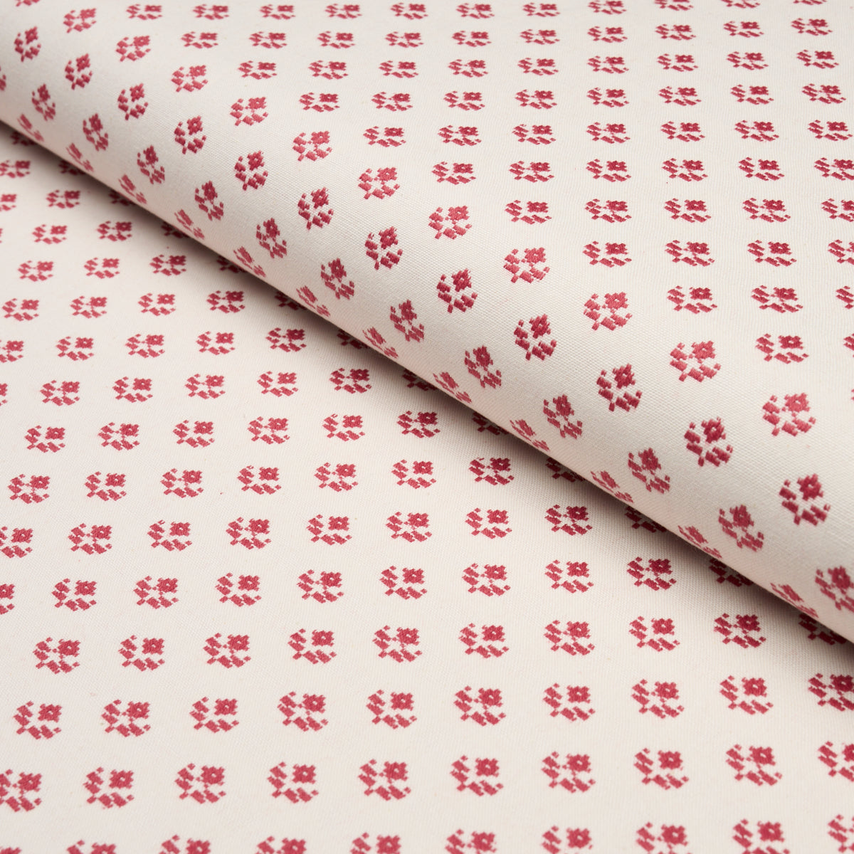 Robyn - Red - Schumacher 87112 Fabric - Schumacher Fabric