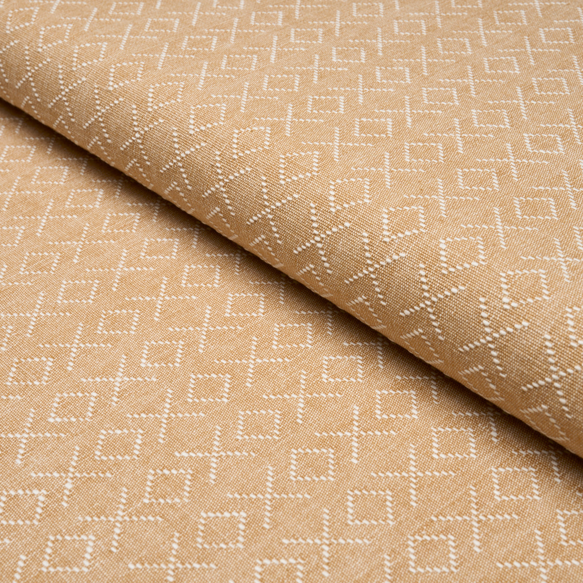 Ross Weave - Ochre - Schumacher 87191 Fabric - Schumacher Fabric