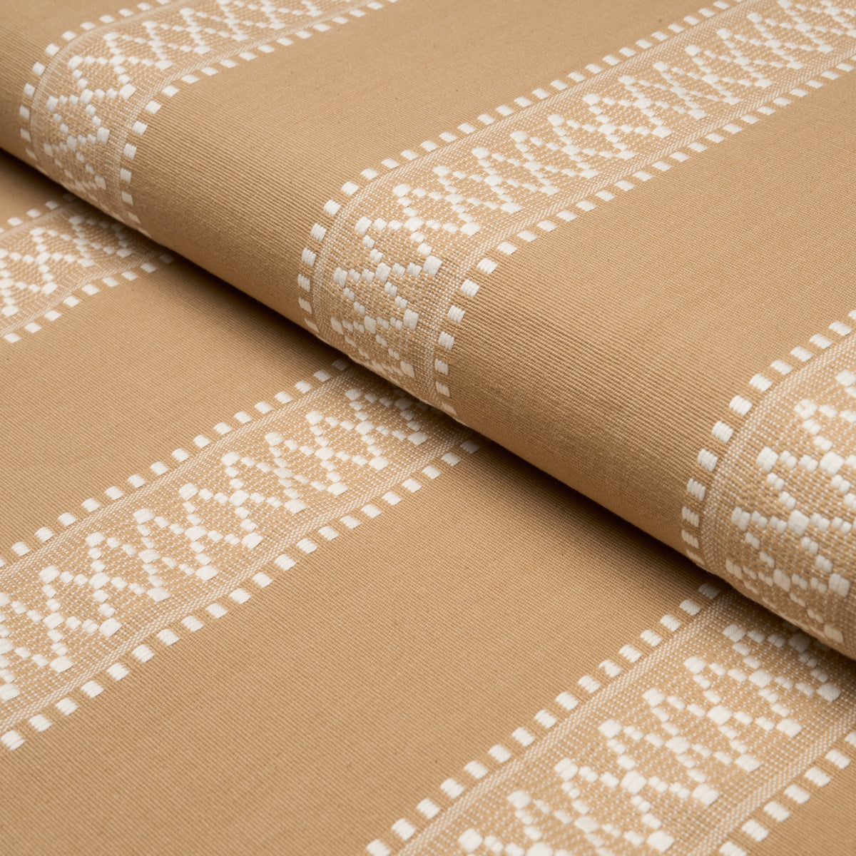 Shannon Stripe - Ochre - Schumacher 87202 Fabric - Schumacher Fabric