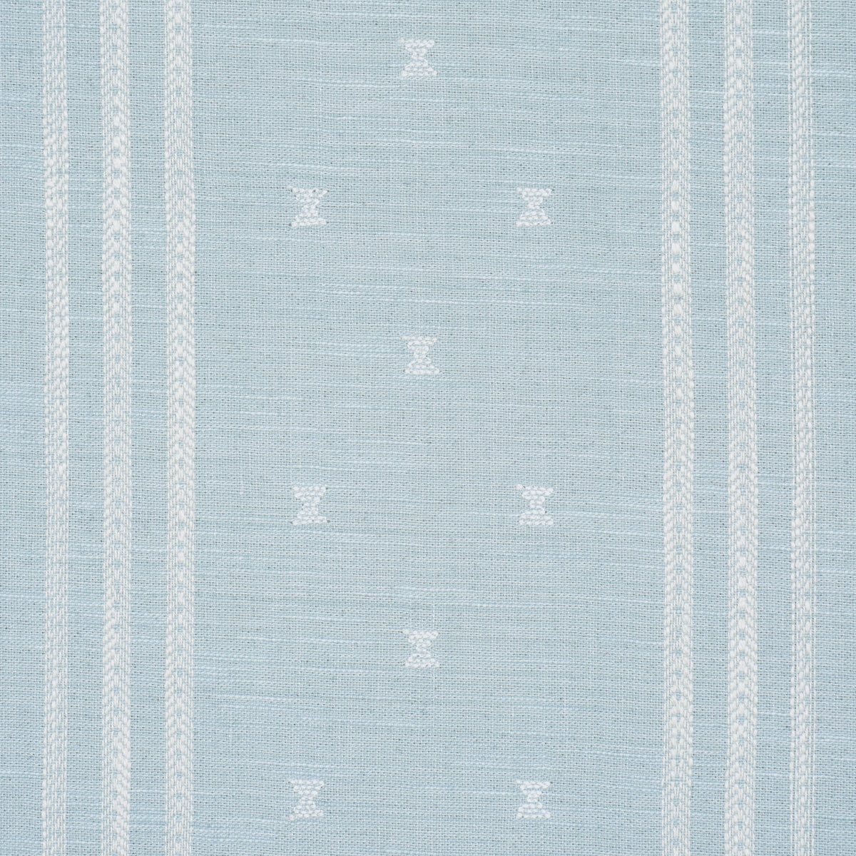 Imara Stripe - Sky - Schumacher 87250 Fabric - Schumacher Fabric