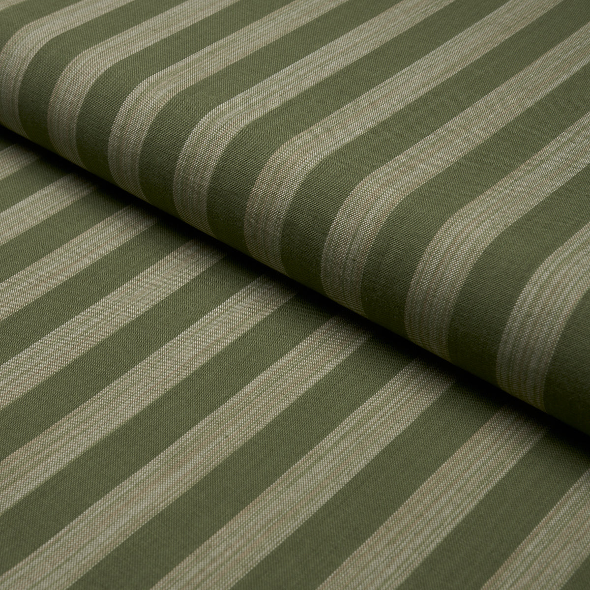 Jonah Stripe - Green - Schumacher 87260 Fabric - Schumacher Fabric