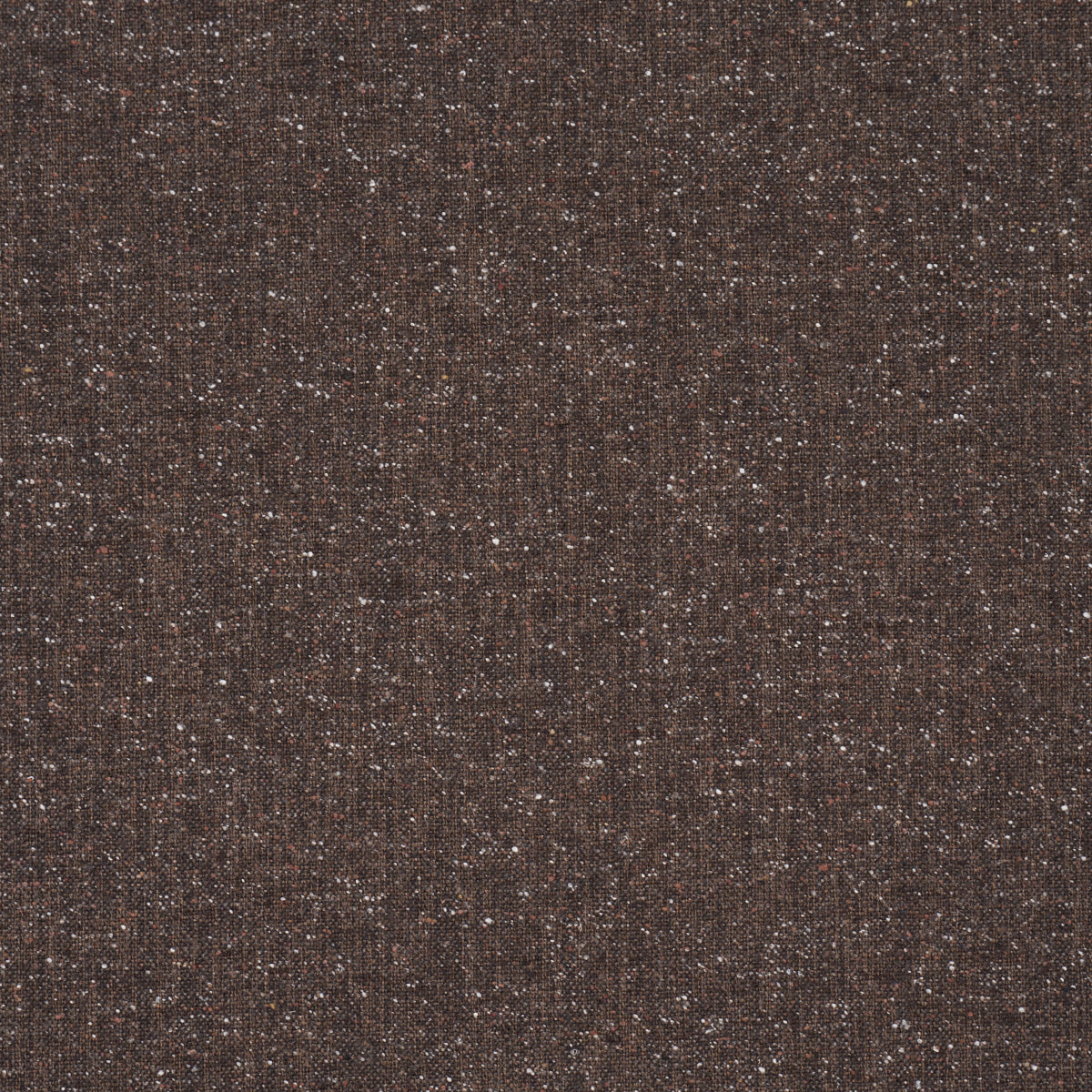Clarke Donegal Wool Blend - Dark Brown - Schumacher 87313 Fabric - Schumacher Fabric