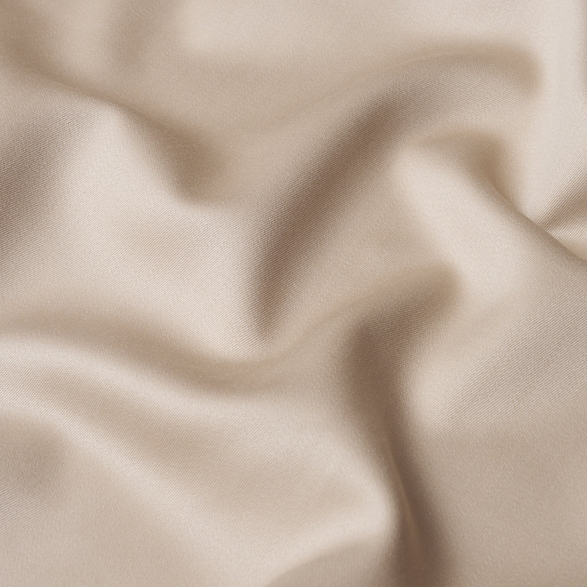 Donovan Merino Wool Sateen - Taupe - Schumacher 87321 Fabric - Schumacher Fabric