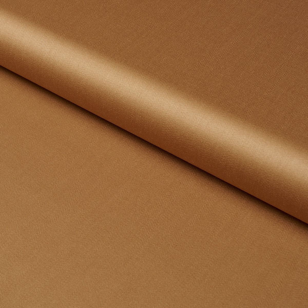 Donovan Merino Wool Sateen - Caramel - Schumacher 87324 Fabric