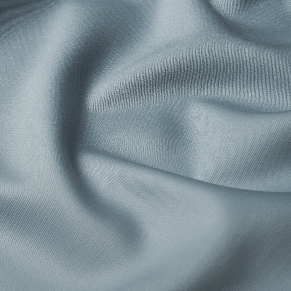 Donovan Merino Wool Sateen - Blue - Schumacher 87326 Fabric - Schumacher Fabric