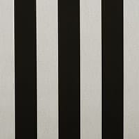 Sunbrella Awning 46" Beaufort Black/White 6 Bar 5704-0000 - Sunbrella Fabric
