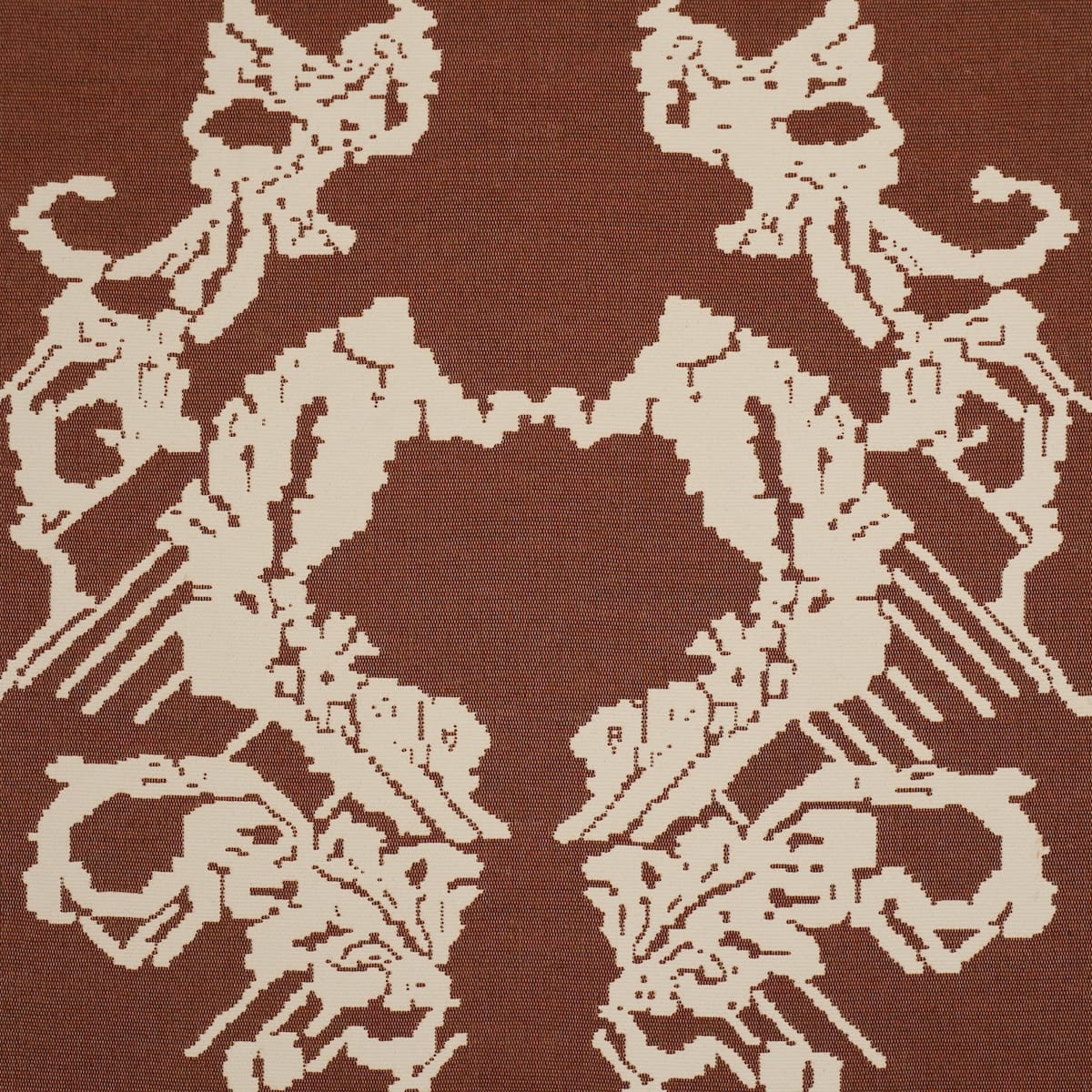REVERSIBLE-DIGITAL-DAMASK-CHARTREUSE-SCHUMACHER-87550 - Schumacher Fabric
