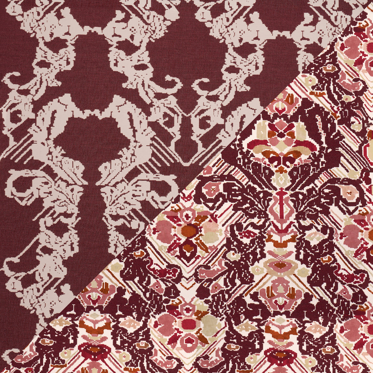 REVERSIBLE-DIGITAL-DAMASK-MERLOT-SCHUMACHER-87551