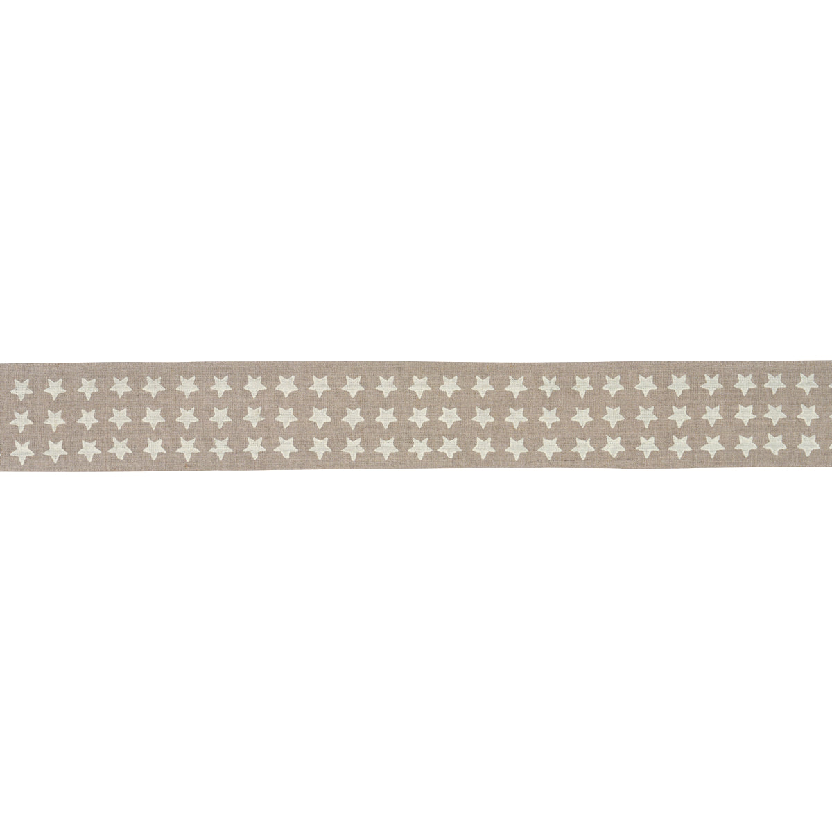 Astra Block Print Tape - Neutral - Schumacher 87561 Trim - Schumacher Trim