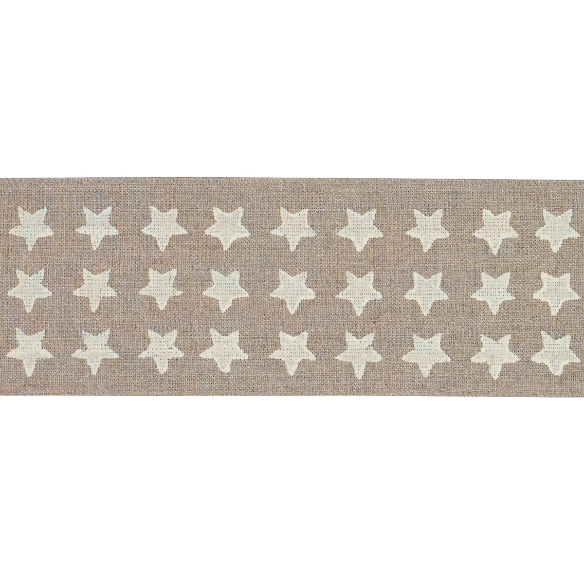 Astra Block Print Tape - Neutral - Schumacher 87561 Trim - Schumacher Trim
