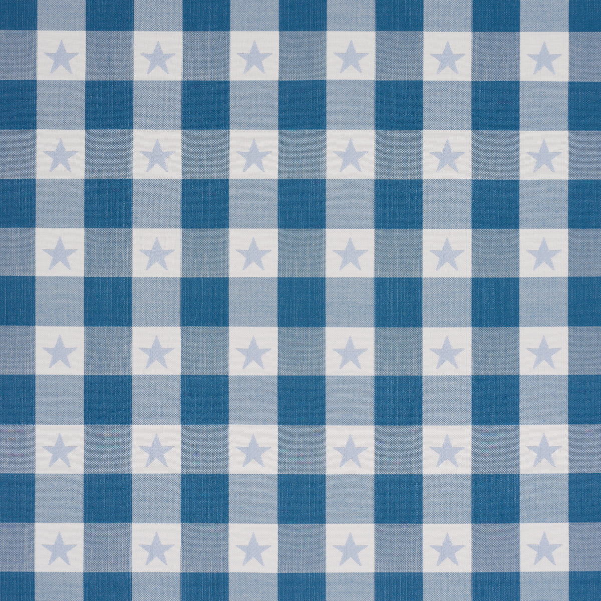 Independence Plaid - Blue - Schumacher 87571 Fabric - Schumacher Fabric