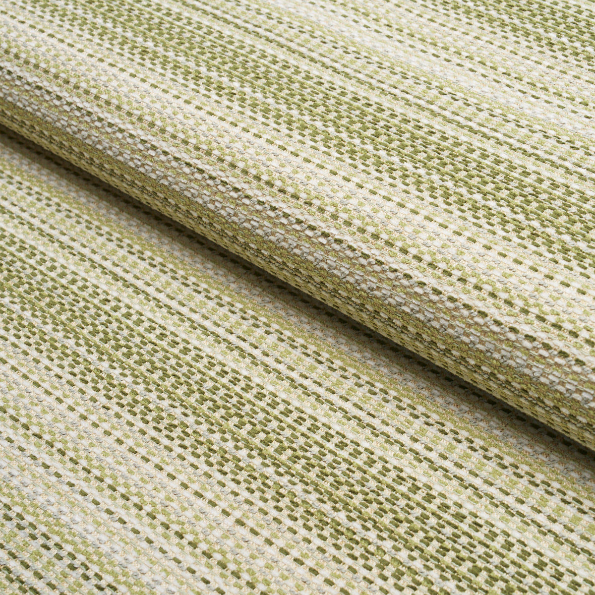 Sabine Performance Stripe - Green - Schumacher 87641 Fabric - Schumacher Fabric