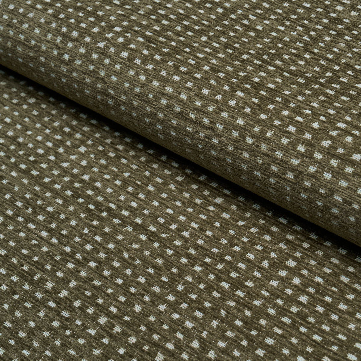 Jasper Performance Chenille - Green - Schumacher 87652 Fabric - Schumacher Fabric