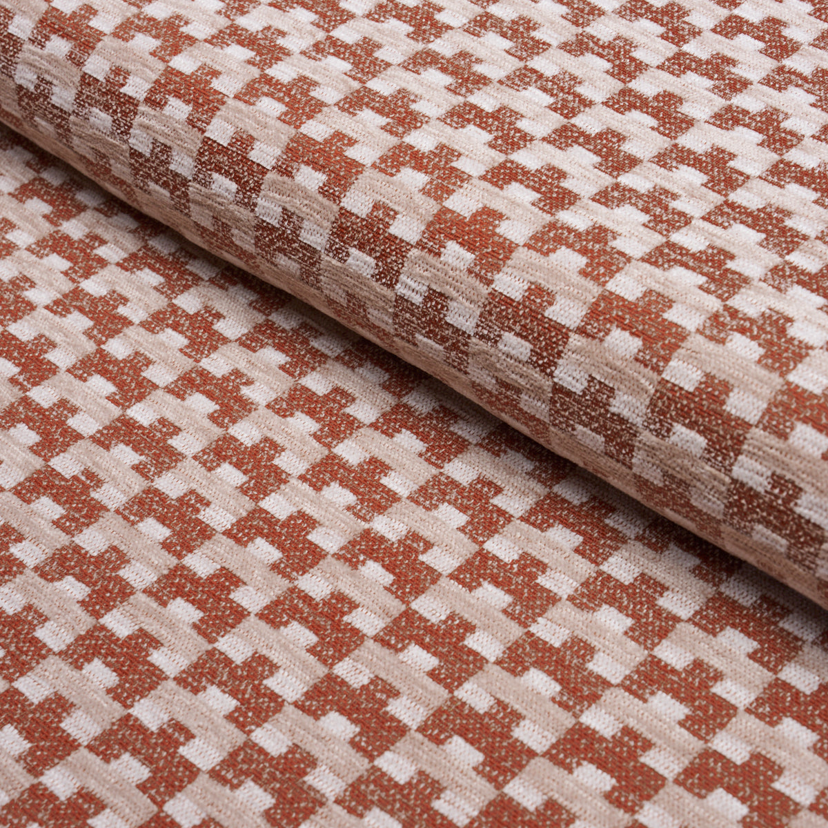 Thatcher Performance - Brick - Schumacher 87663 Fabric - Schumacher Fabric
