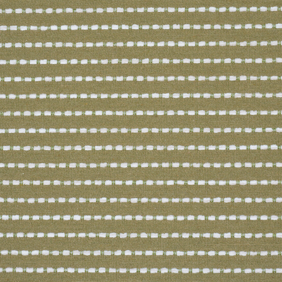 Austen Performance Stripe - Leaf - Schumacher 87681 Fabric - Schumacher Fabric