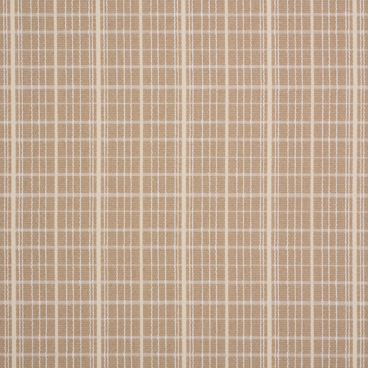 Merrick Performance Plaid - Beige - Schumacher 87690 Fabric - Schumacher Fabric
