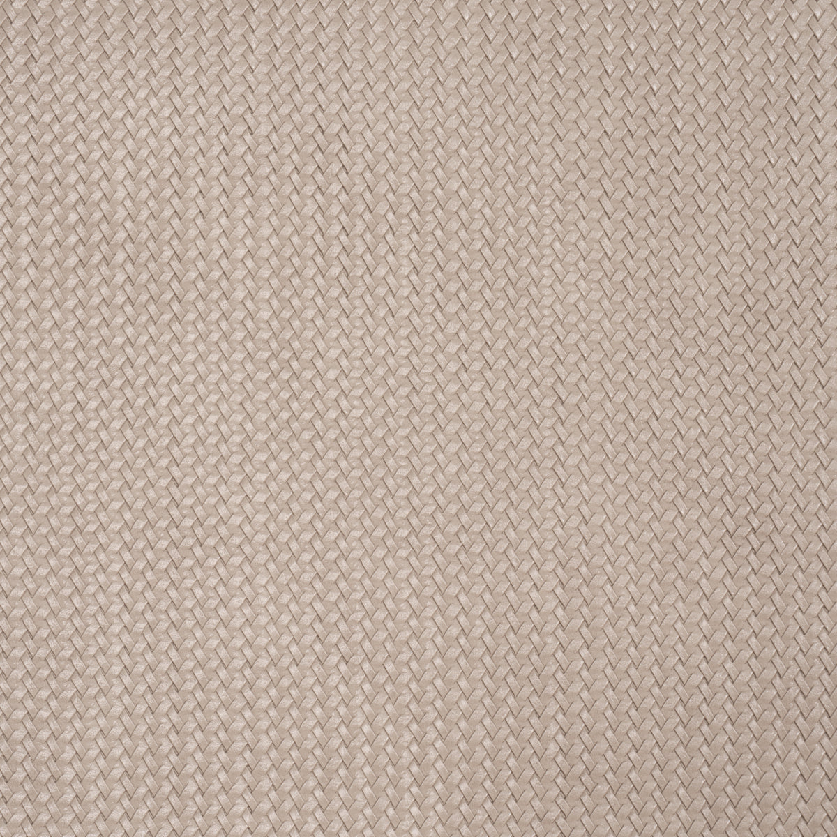 Vegan Leather Rattan Indoor/Outdoor - Taupe - Schumacher 87801 Fabric - Schumacher Fabric